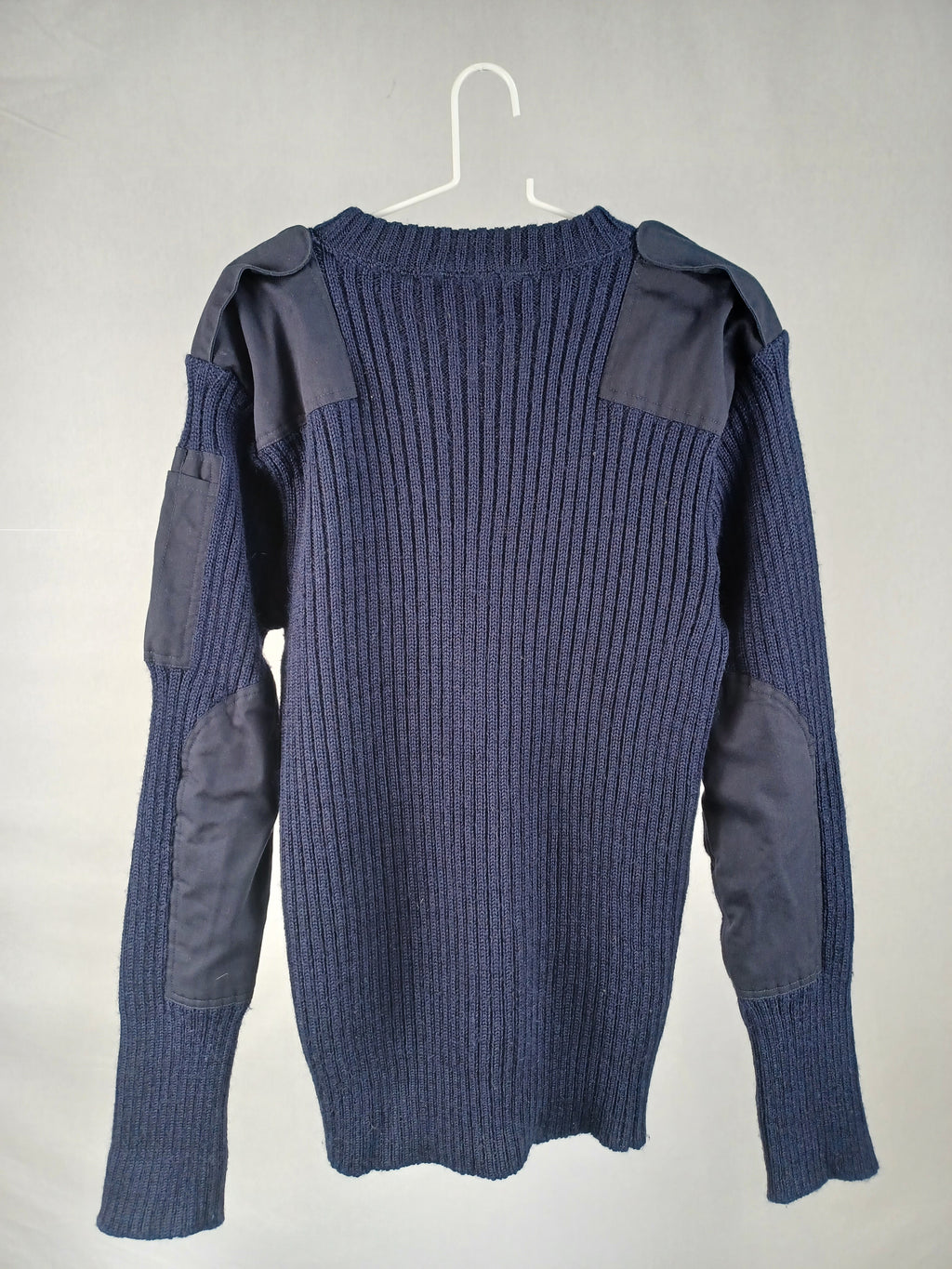 Pure New Wool Knitwear L Blue