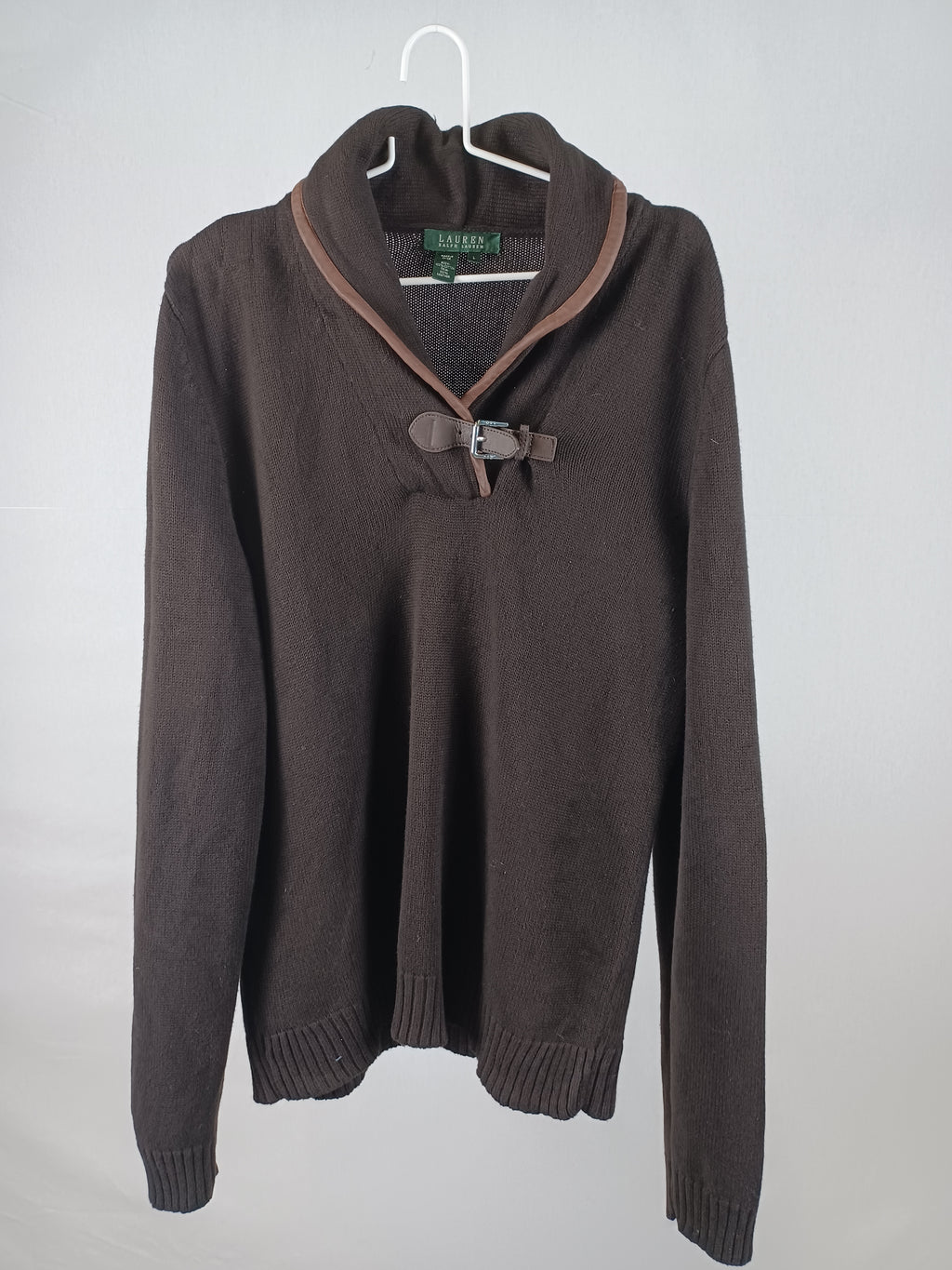 Ralph Lauren Sweater L Brown