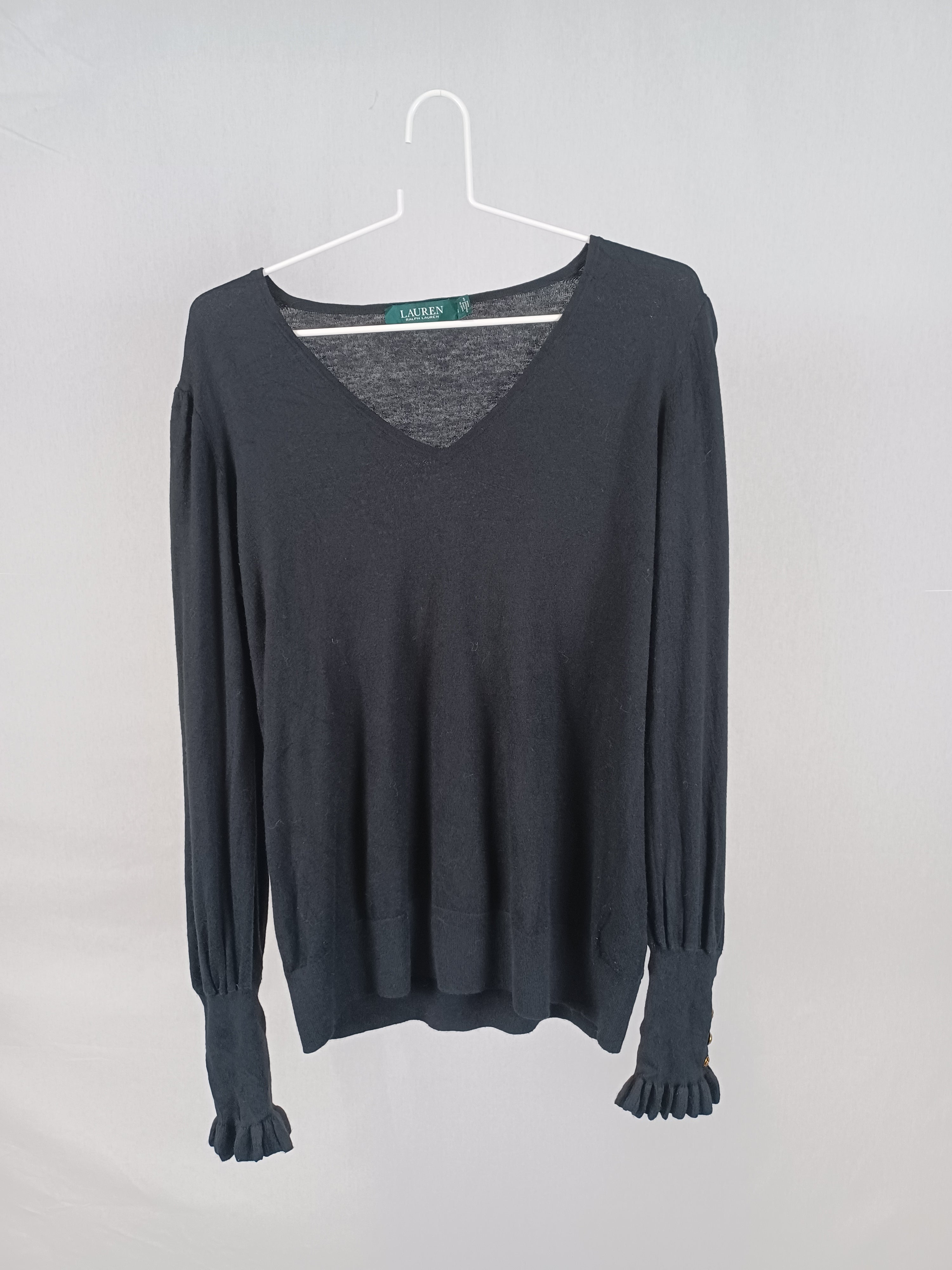 Ralph Lauren Sweater L Black