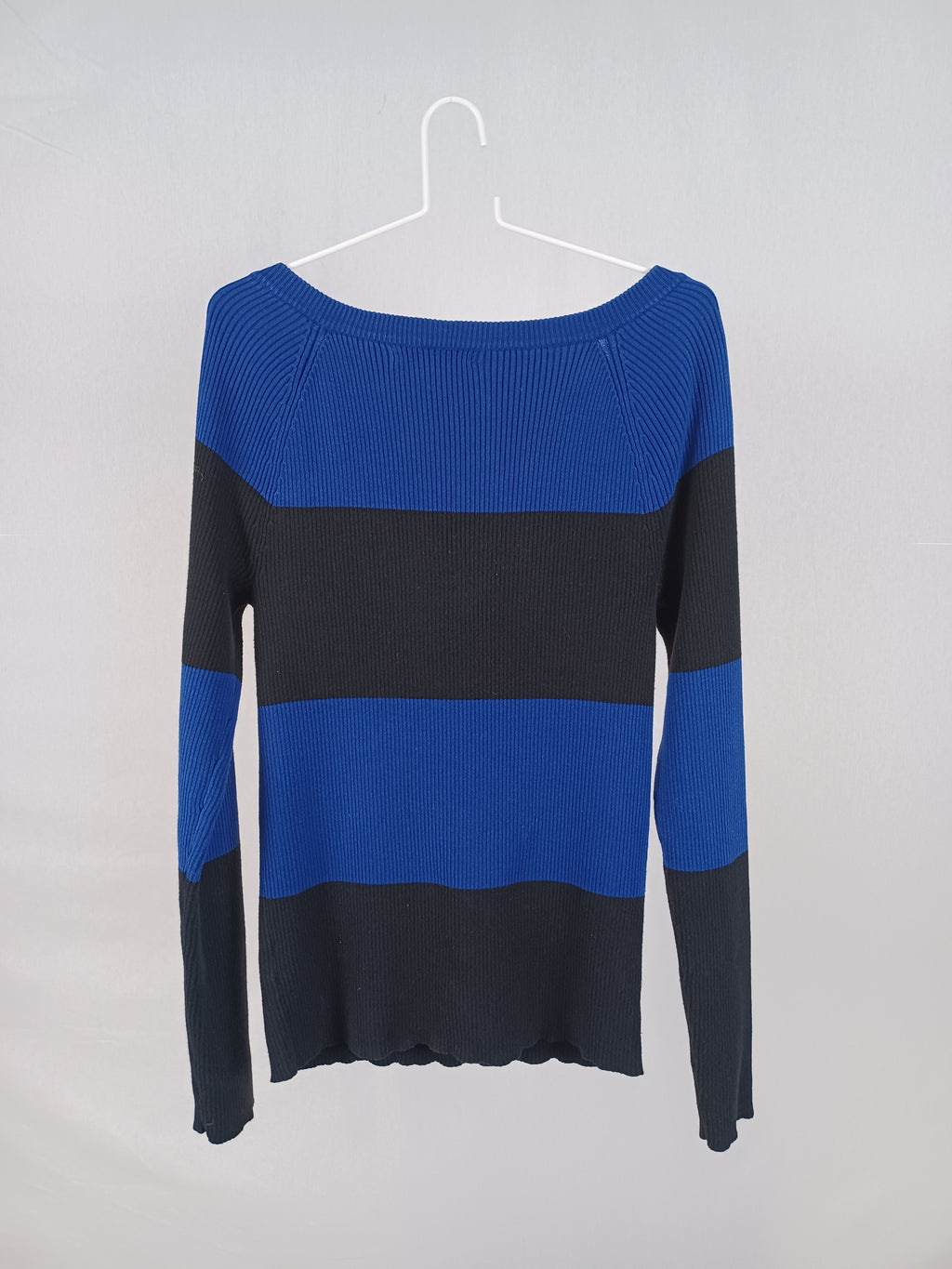 Ralph Lauren Sweater L Blue and Black