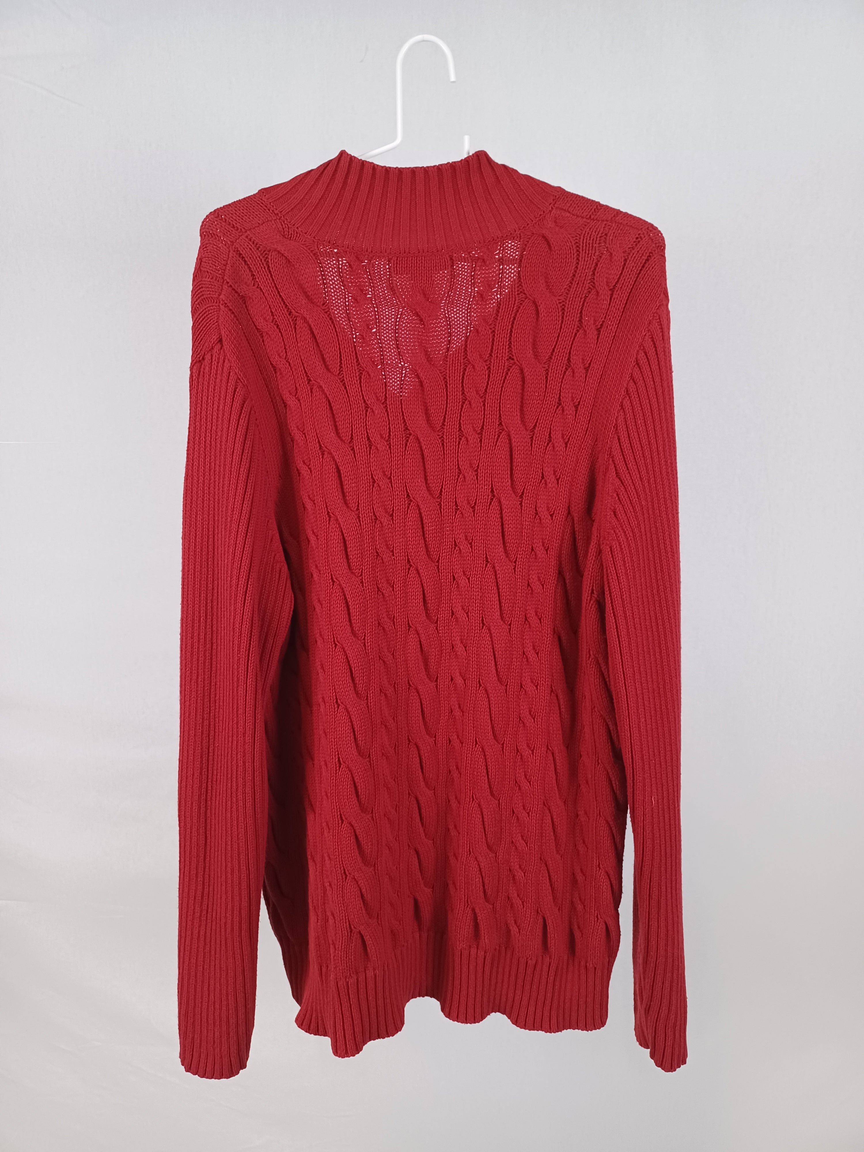 Chaps Knitwear XXL Red