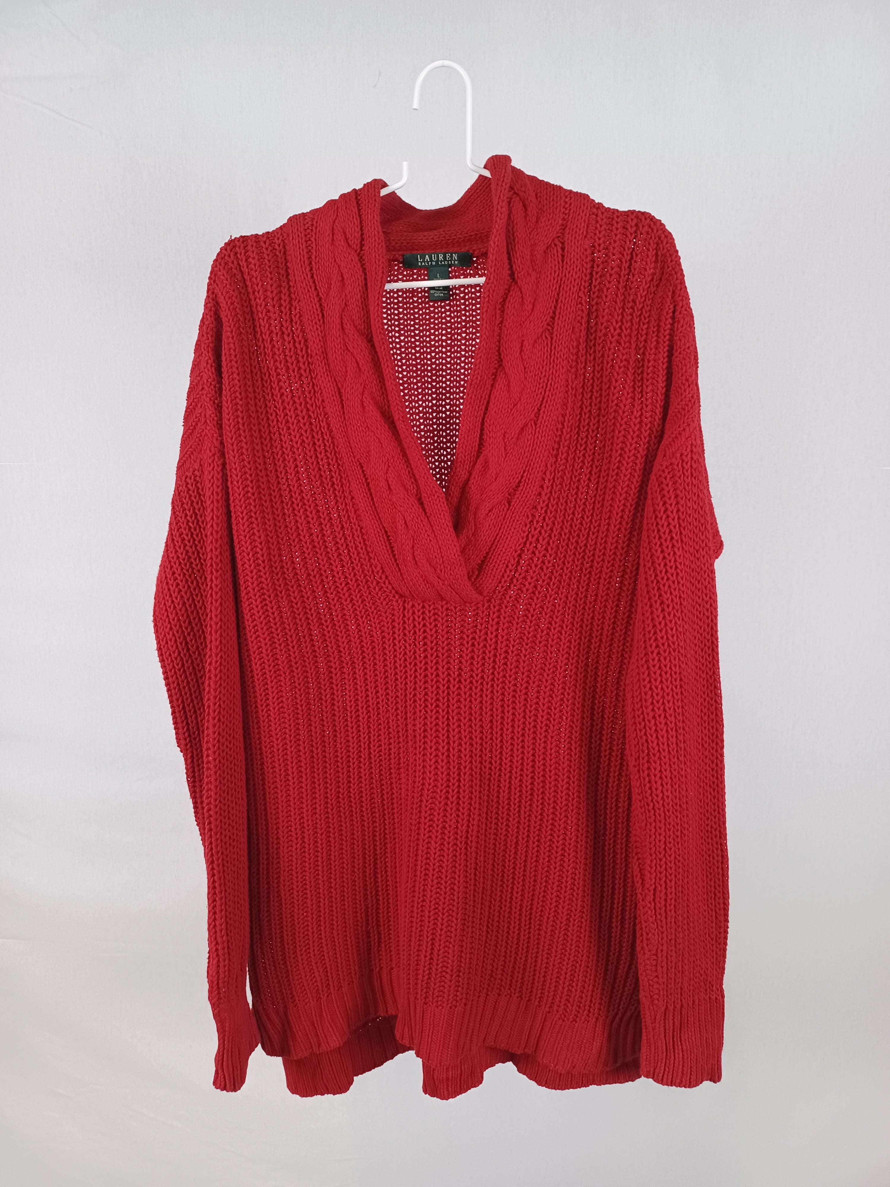 Ralph Lauren Knitwear L Red