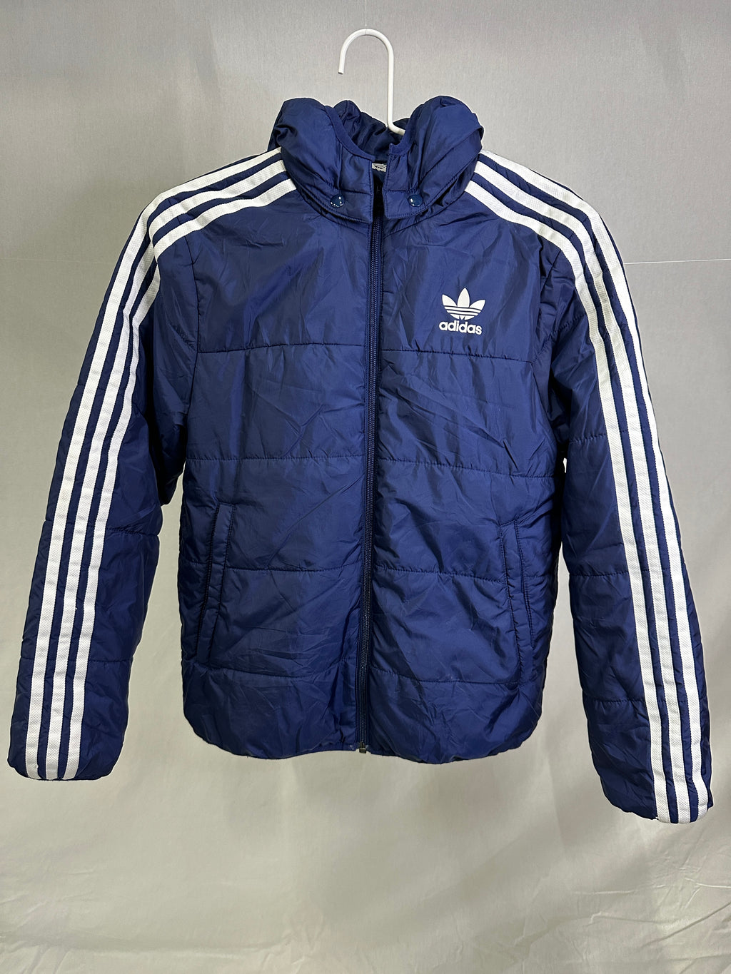 Adidas Jacket Kids M Blue