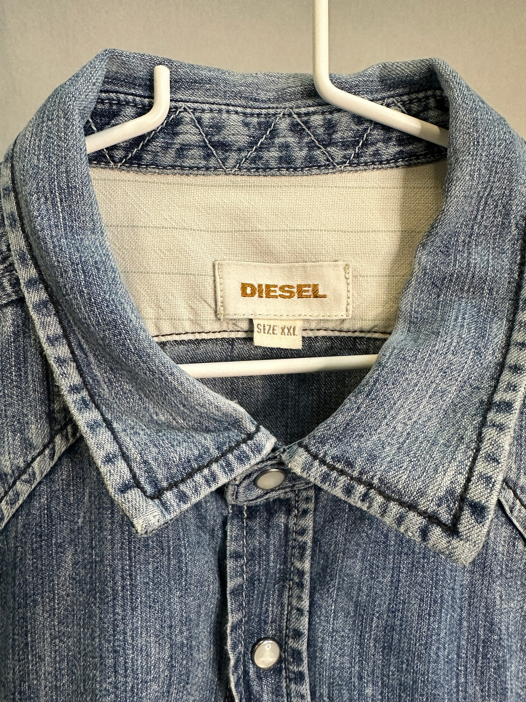 Diesel Blouse XXL Blue