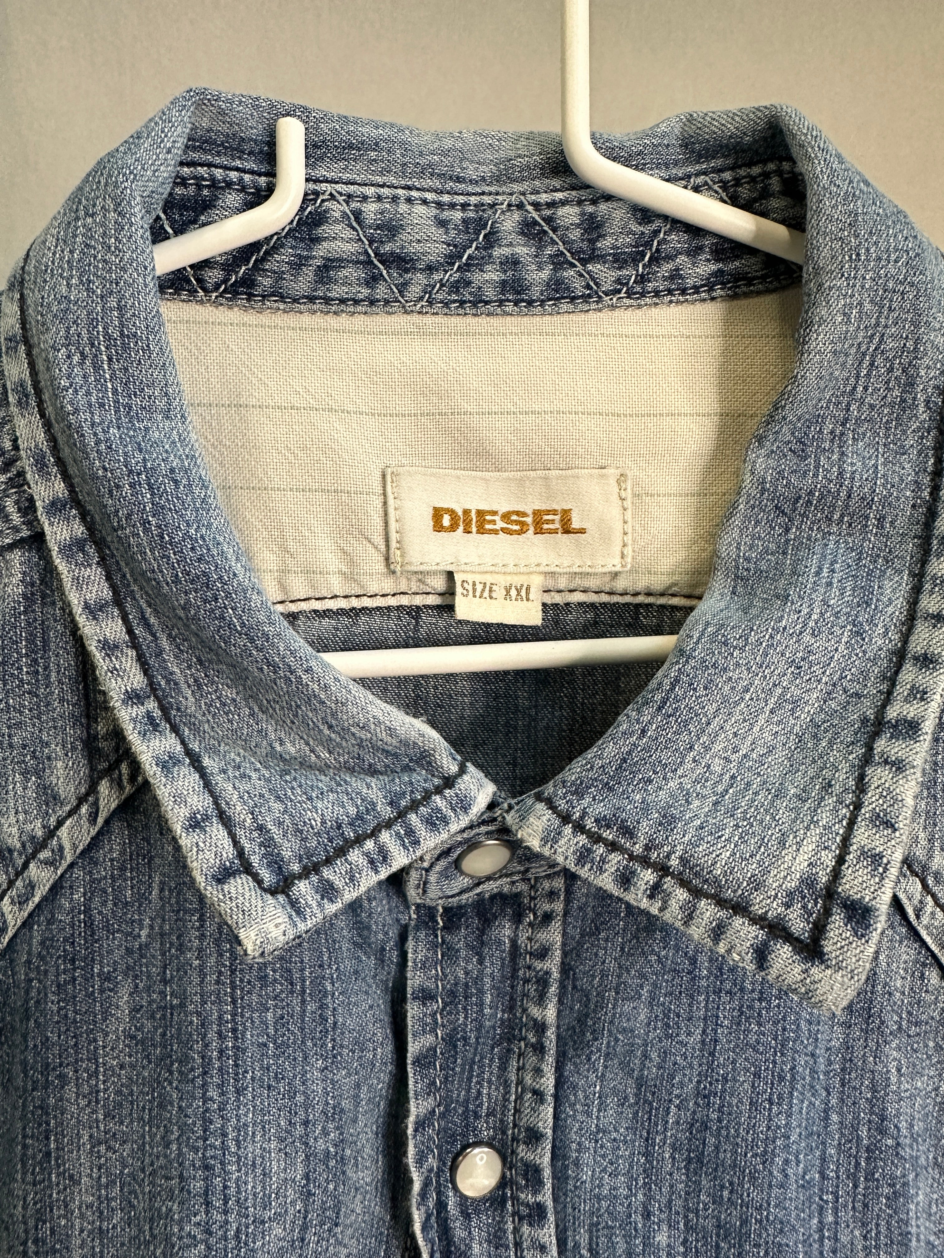 Diesel Blouse XXL Blue