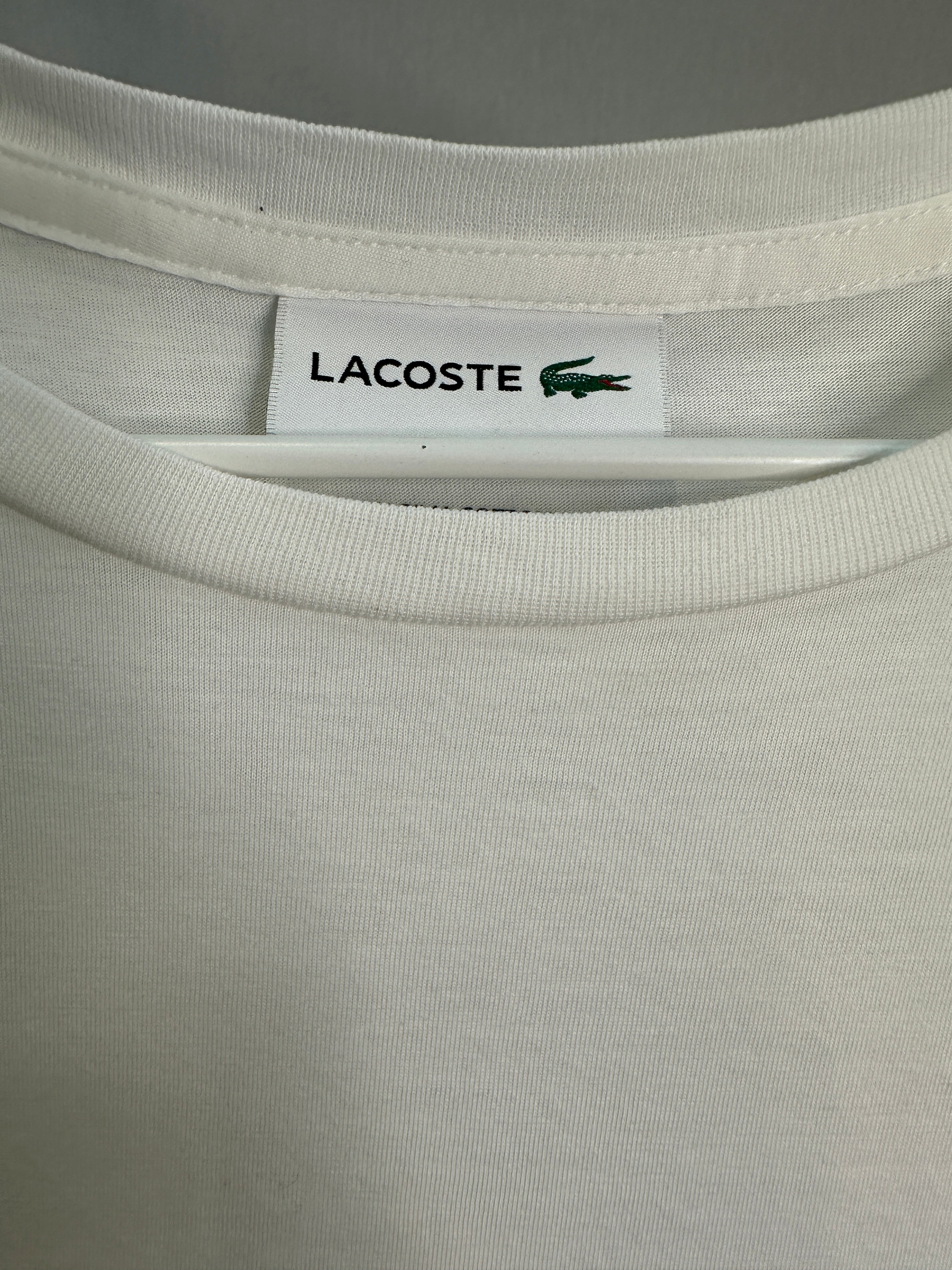 Lacoste T-shirt L White