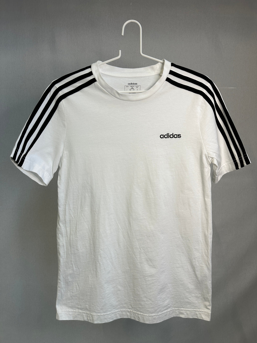 Adidas Shirt Kids L White
