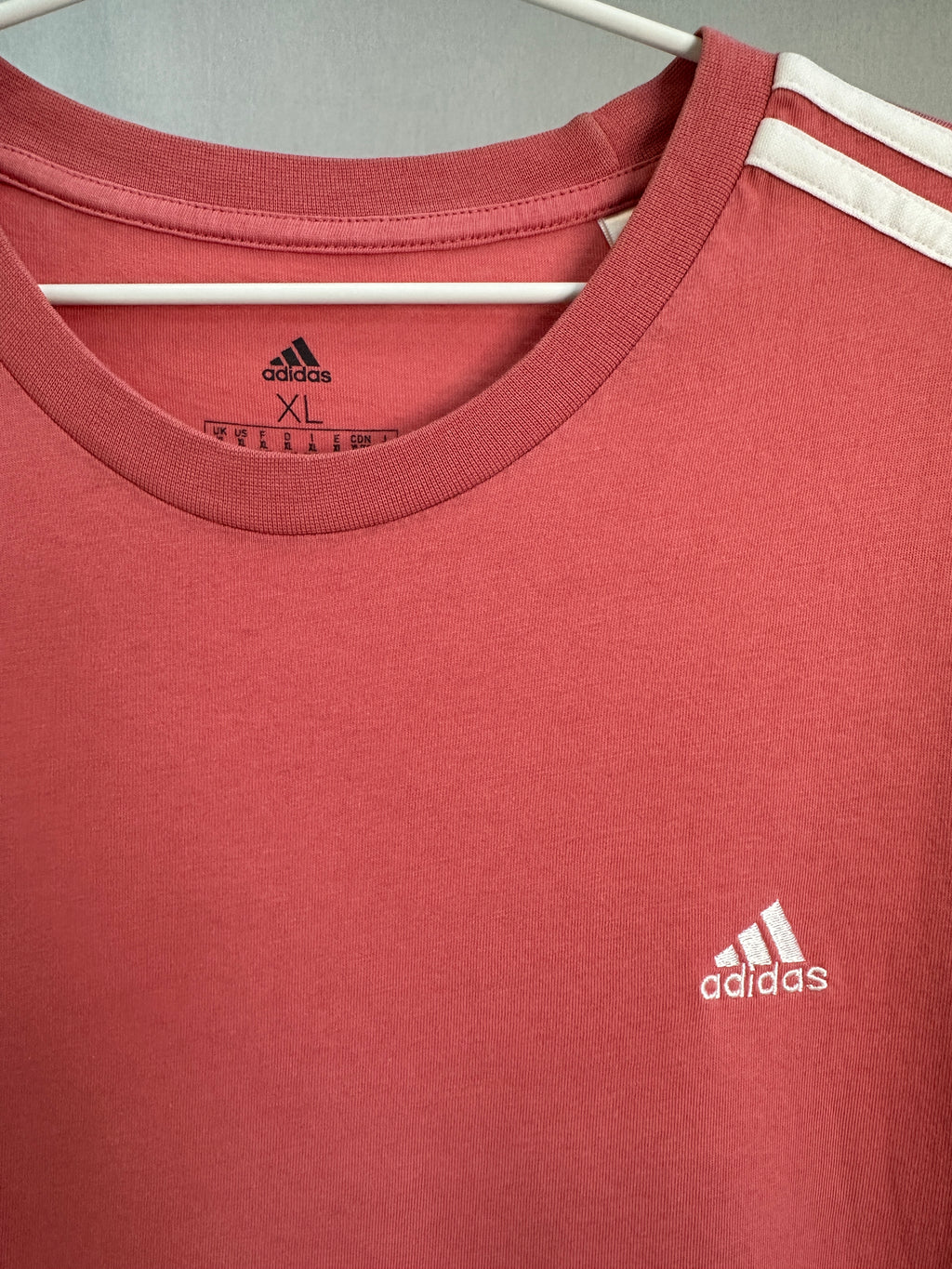 Adidas T-shirt XL Pink