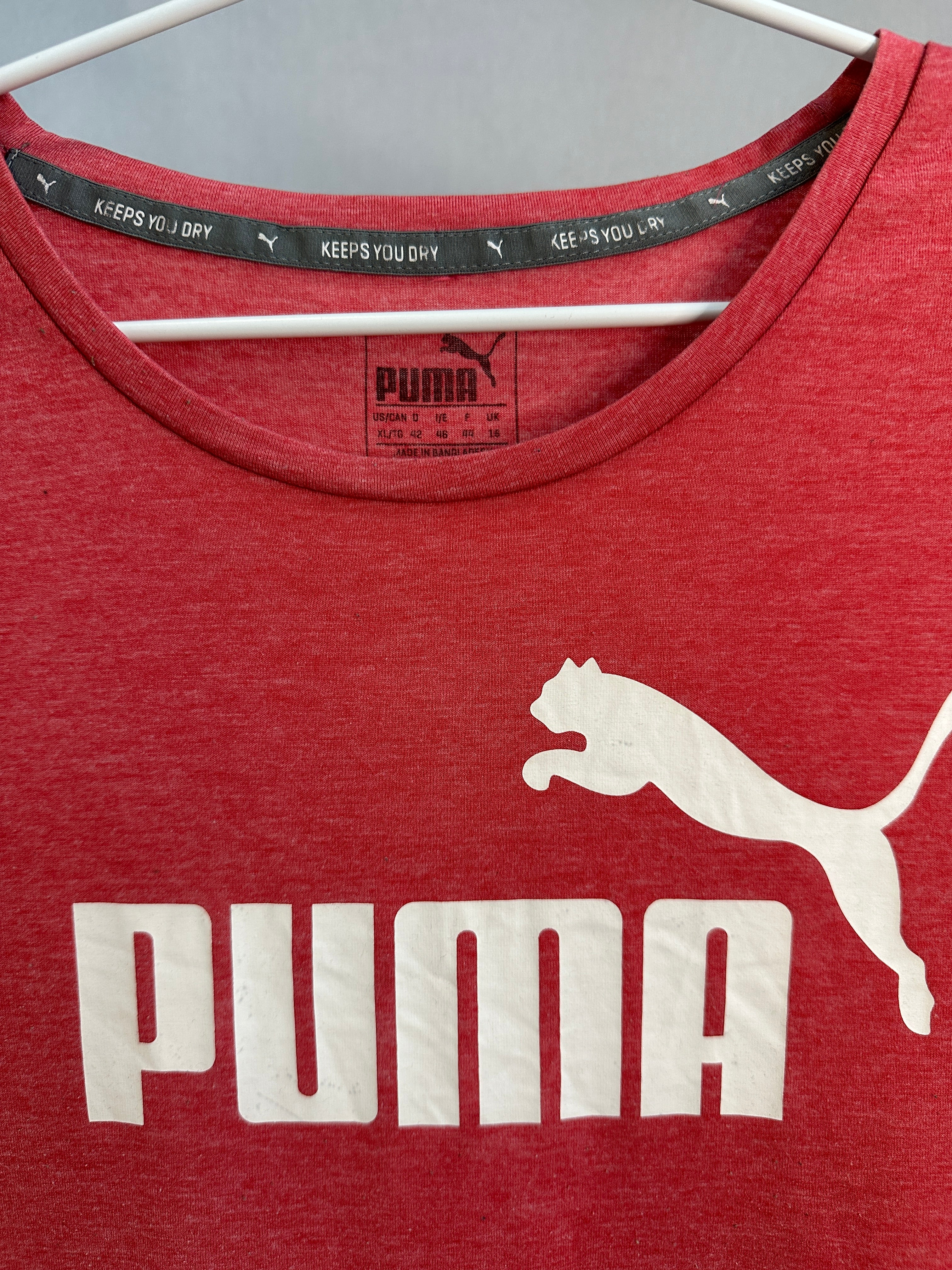 Puma T-shirt XL Red