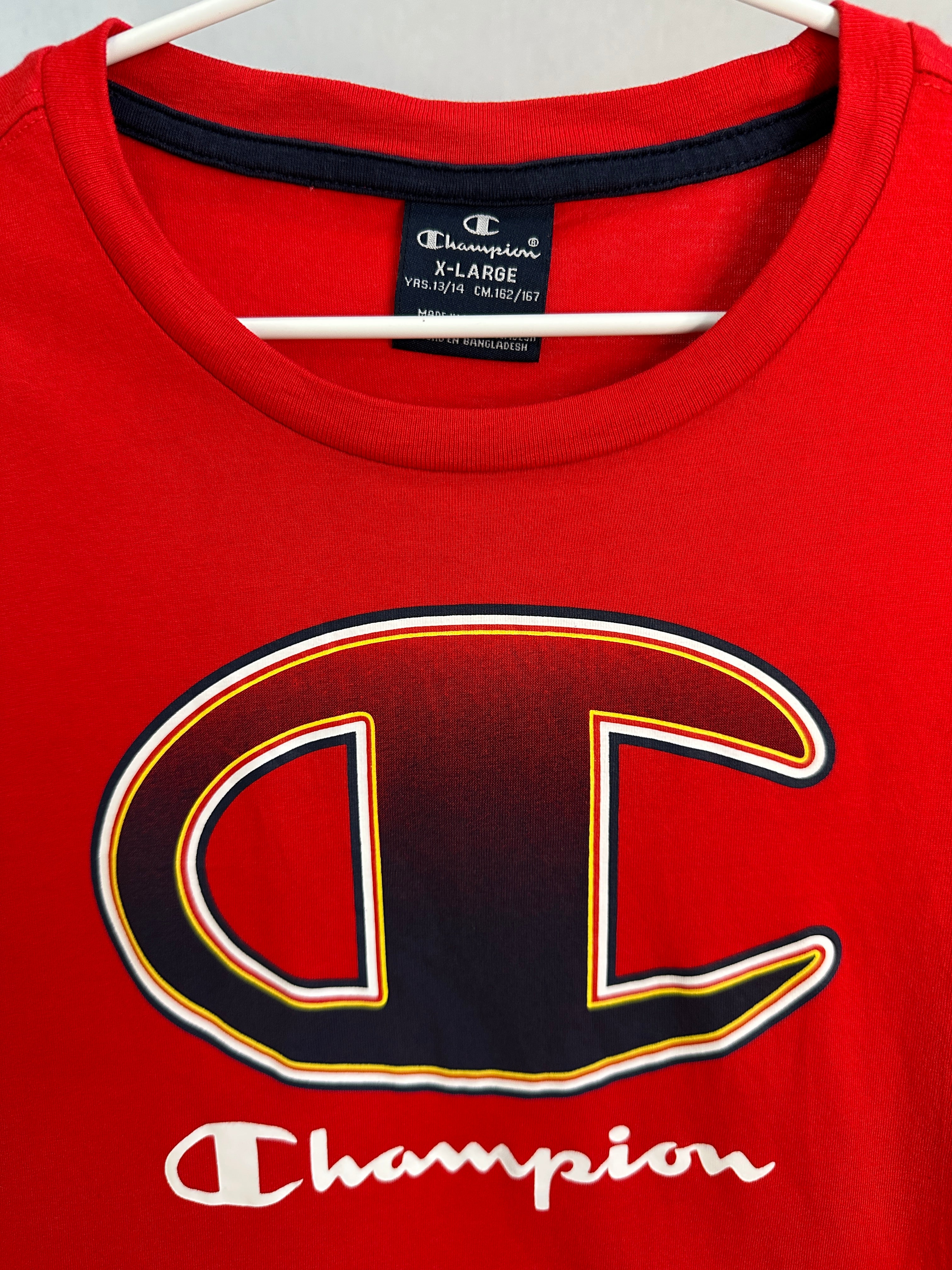 Champion T-shirt XL Red
