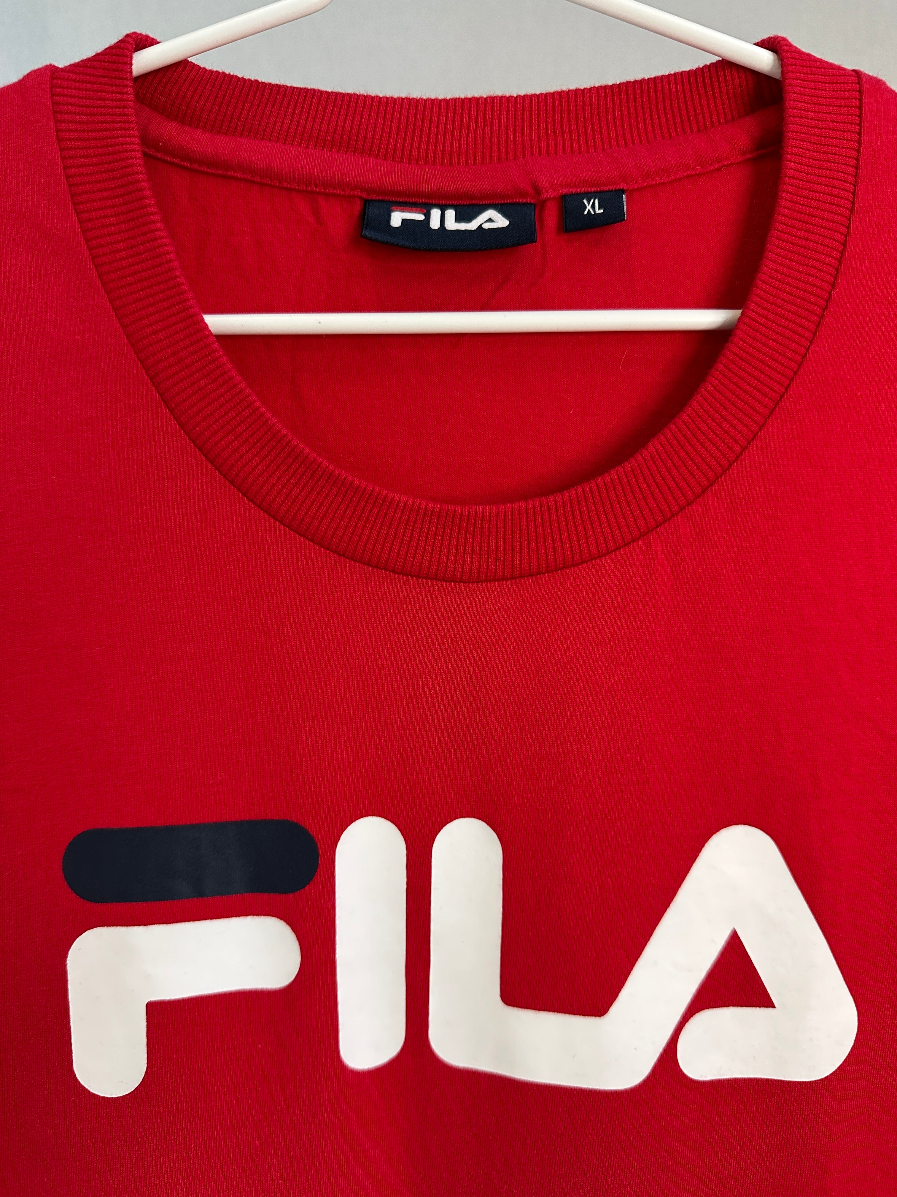 Fila T-shirt XL Red