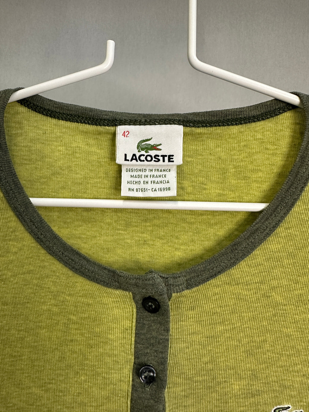 Lacoste T-shirt 42 Green