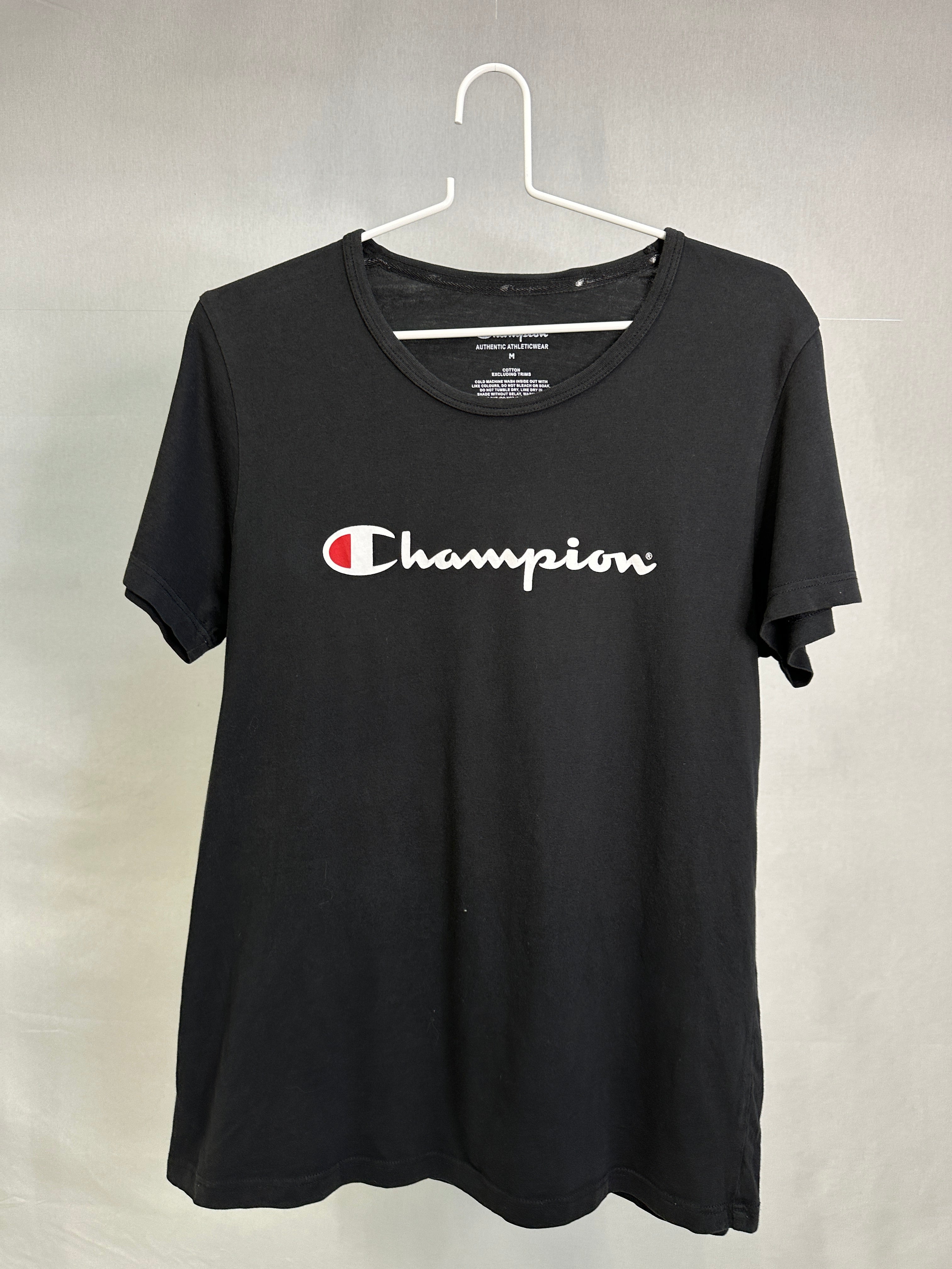 Champion T-shirt M Black