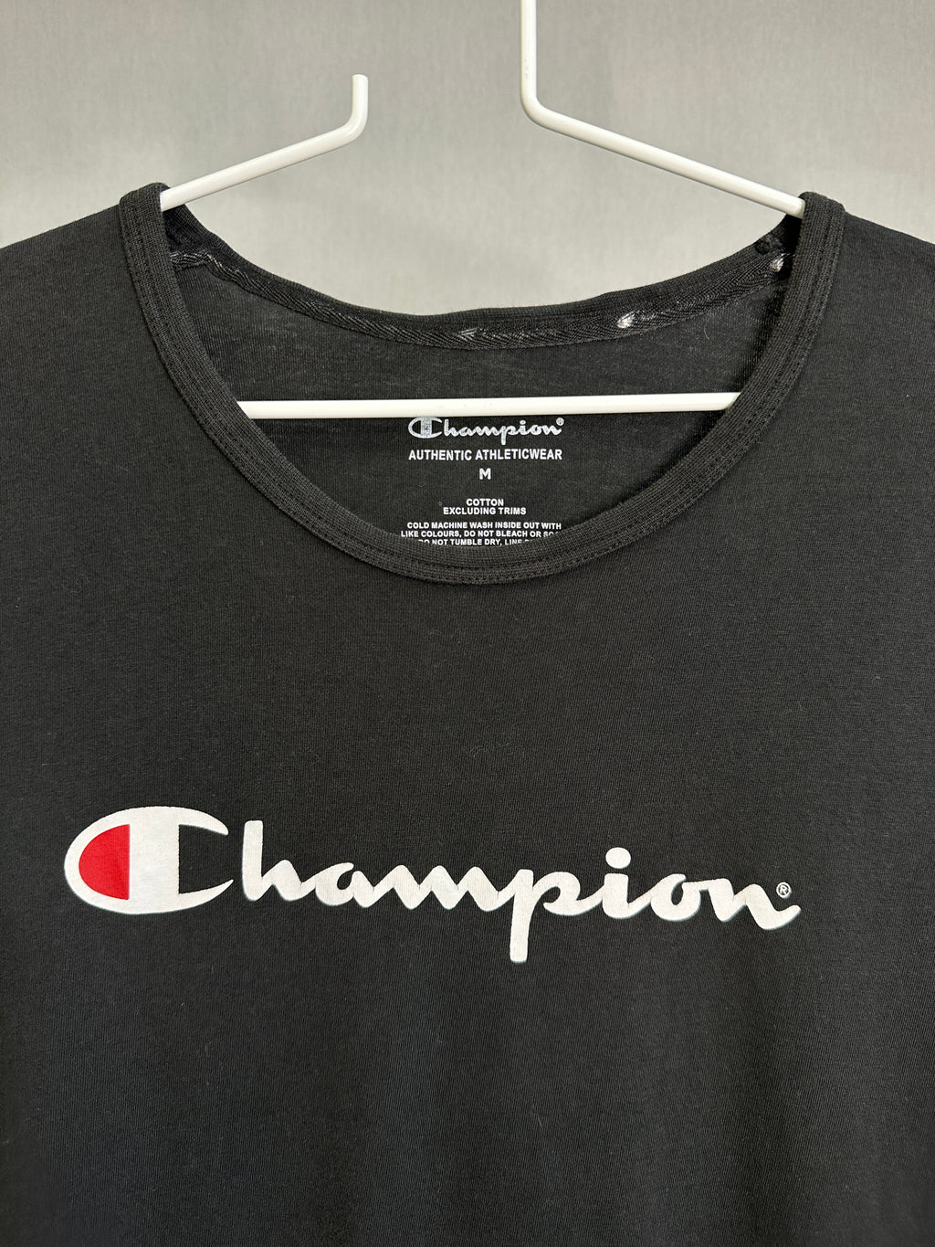 Champion T-shirt M Black
